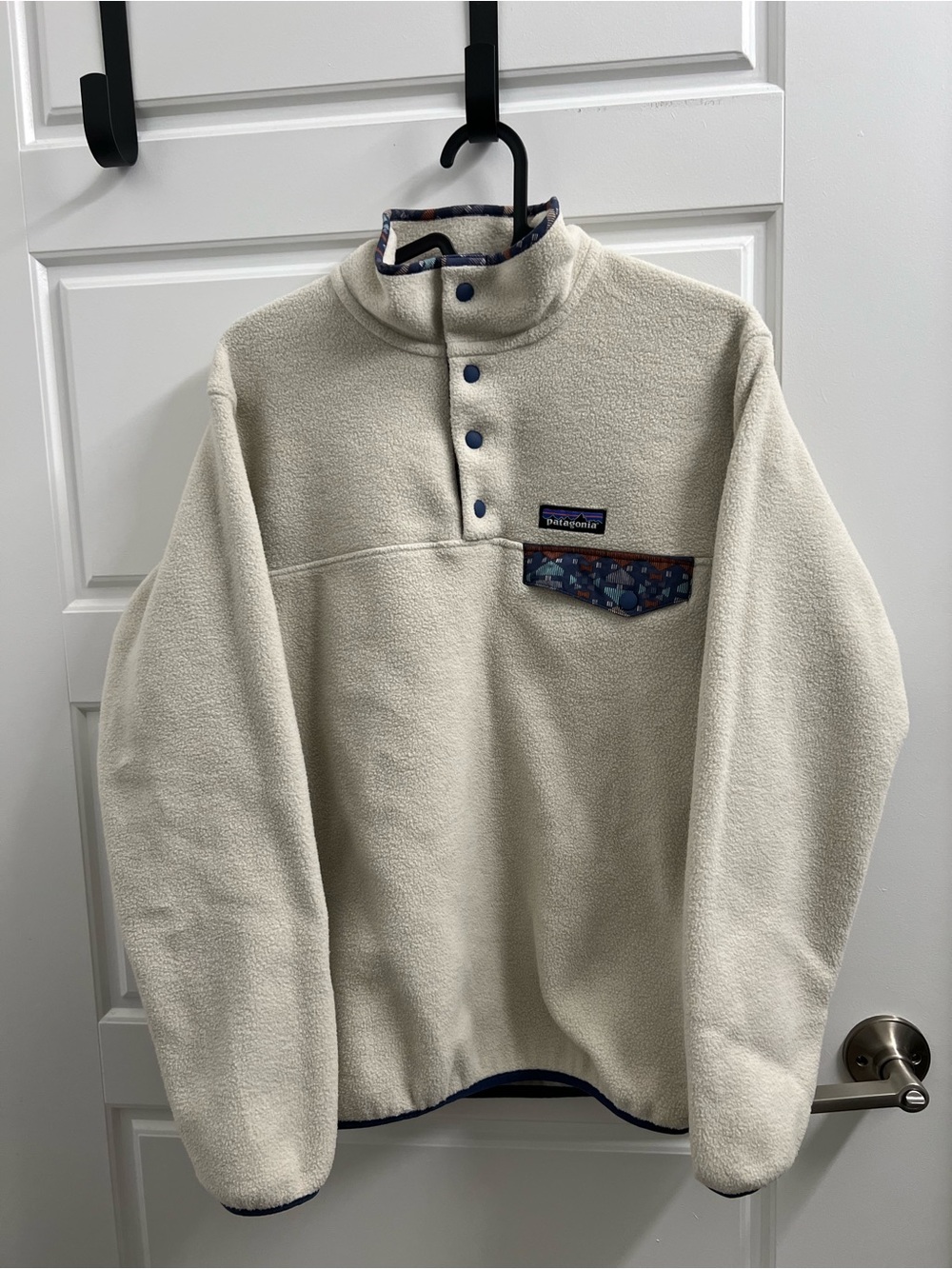 Patagonia Synchilla Snap t fleece pullover Women’s XS Pelican
